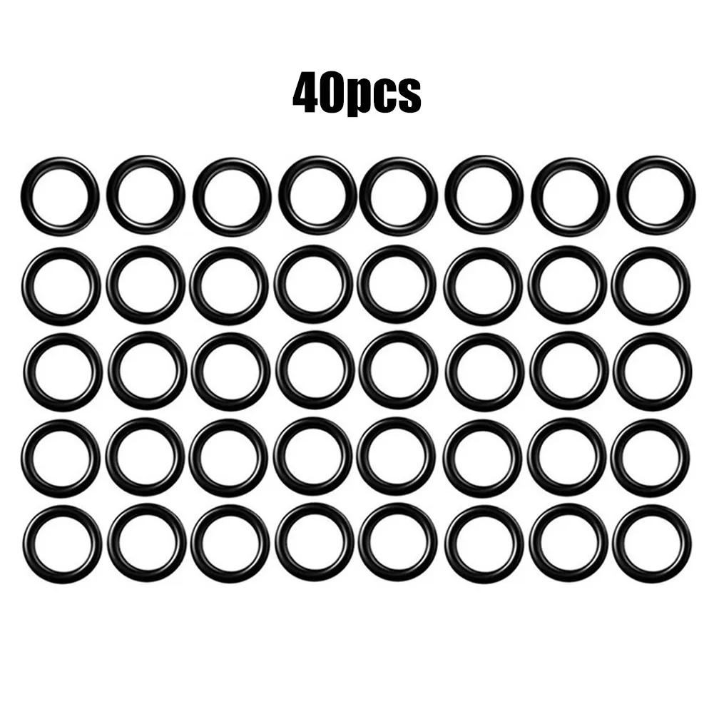 40PCS 3/8 O-Rings Kit For Pressure Washer Hose Quick Disconnect Garden Irrigation Tools Accessories Replacement