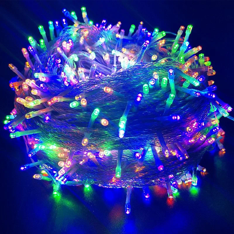 

Christmas Lights 10M 20M 30M 50M 100M Fairy Light Led String Lights Garland Lights 8 Modes for Wedding Party Holiday 220V 110V