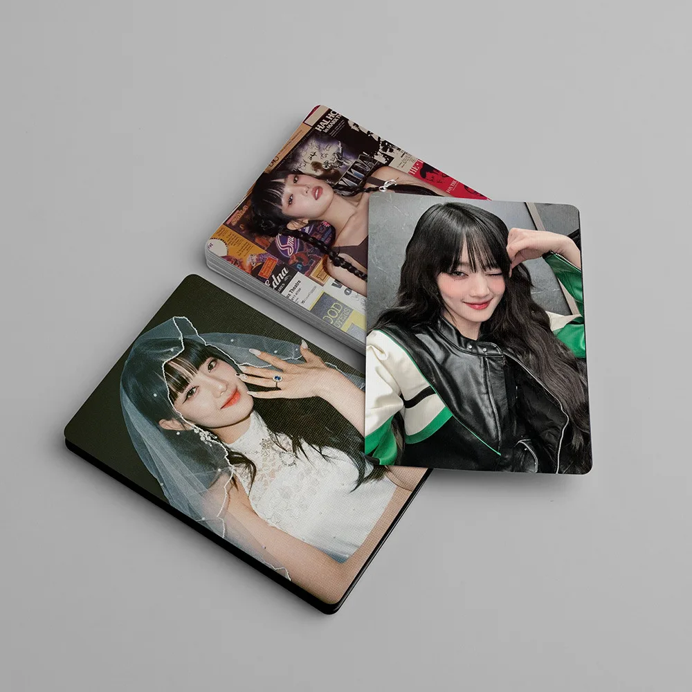 55pcs/set Kpop GIDLE Lomo Cards Minnie Solo Photocards New Album G-idle Photocards Photo Print Cards