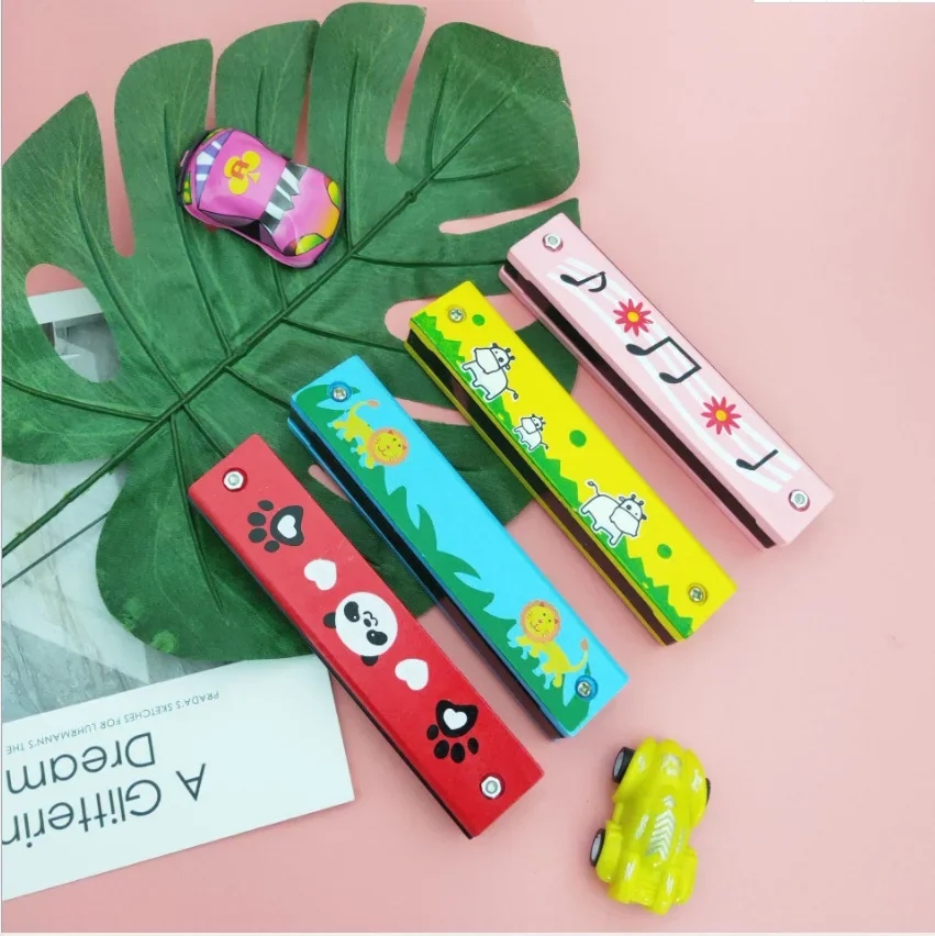 Holes Harmonica Diatonic Blues Harp Harmonica Mouth Organ Harmonica Resin Shell For Kids Toys Adults Beginner Tools