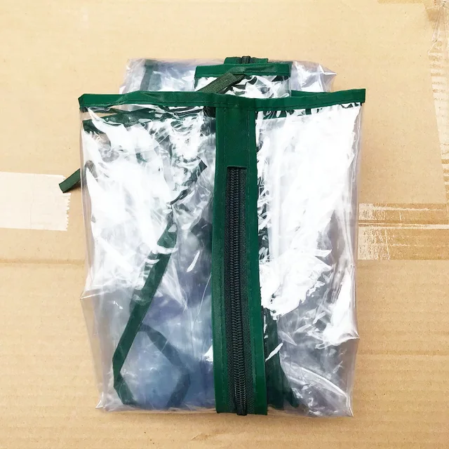 120 Cm -Es Kerti Zöld Ház Mezőgazdasági Szerszámok Hordozható Üvegházhatású Növény Fedele Kültéri Szigetelő Fedél 、 Zárójel Nélkül - Image 6