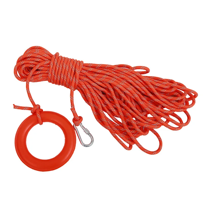 8mm Professional Floating Water Rescue Rope Professional Life Buoy Buoy Swim Floating Rope Water Rescue Boat Leash