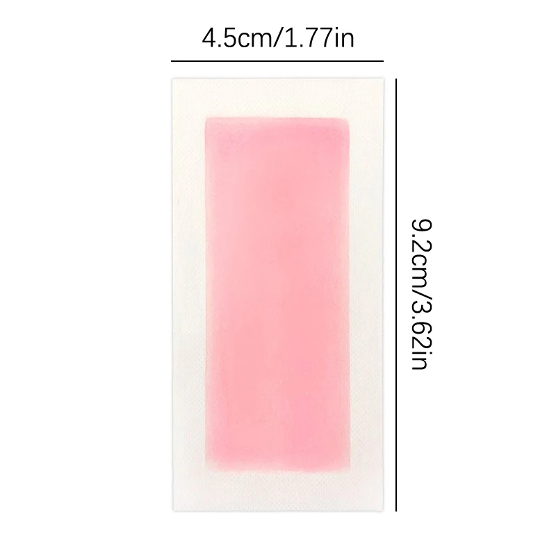 10Pcs Lip Wax Strips Professional Hair Removal Wax Strips Waxing Wipe Sticker For Face Leg Lip Eyebrow Leg Arm Body Hair Remove
