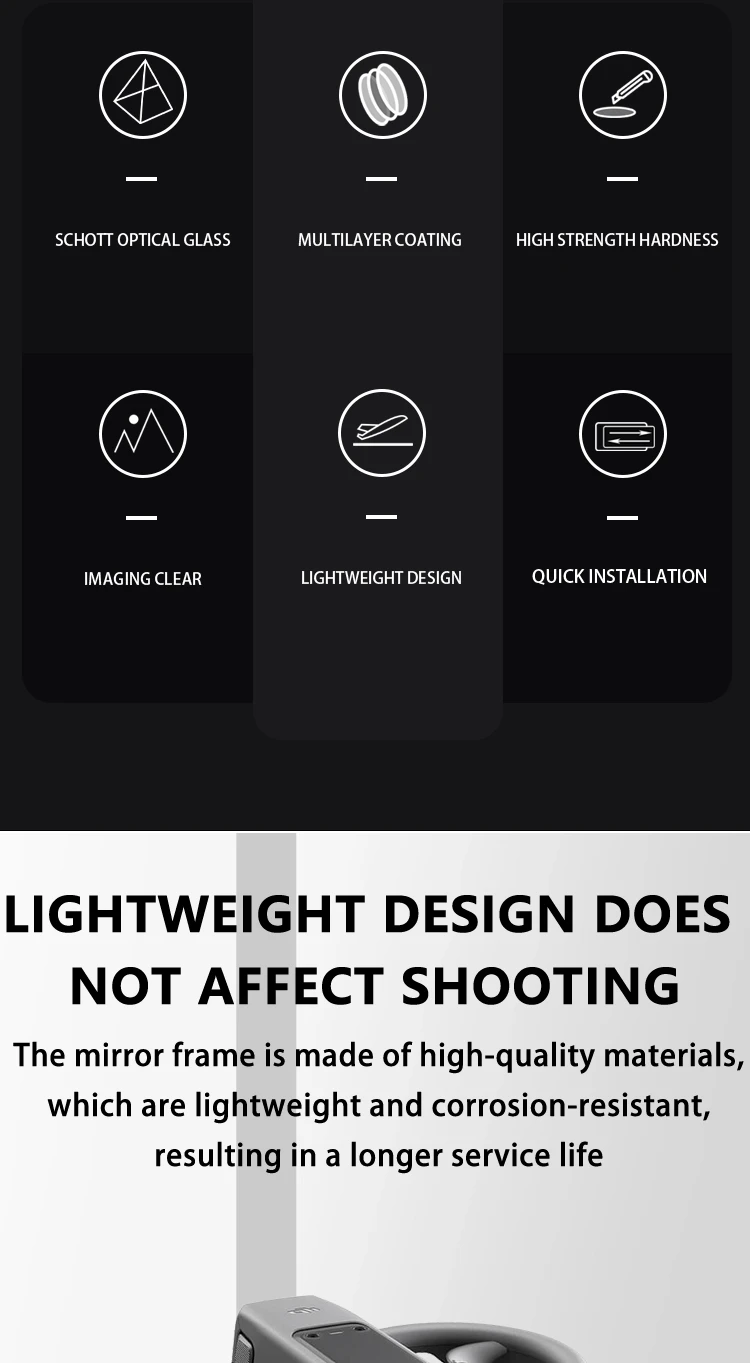 Description Picture 3 of itemIn stock New Camera Lens Filters for DJI AVATA 2 MCUV ND4 ND8 ND16 ND32 CPL ND/PL Filters Kit Pretection Lens Drone Accessories