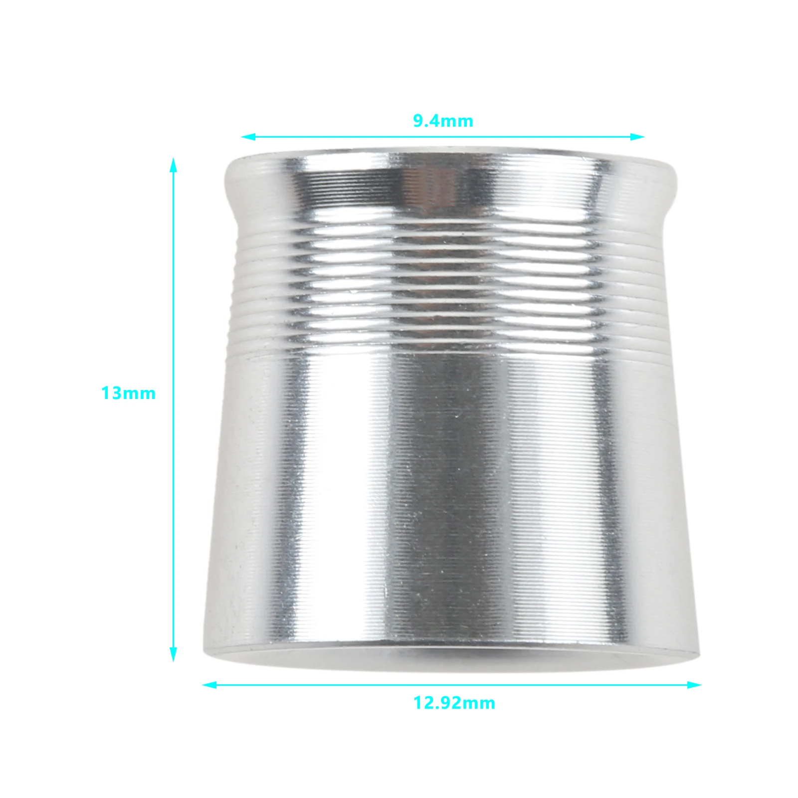 10Pcs Aluminum Golf Ferrules for 0.335 or 0.370 Tips Irons Shaft Adapter Sleeve Ferrules Driver Club Shafts Ball Connection Ring 6