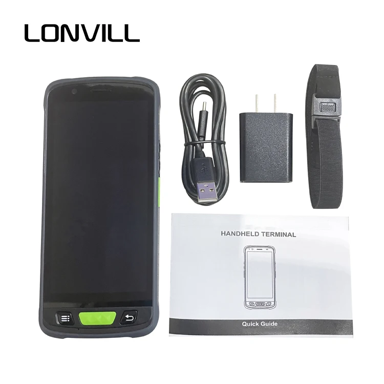 

High efficiency IP67 Handheld 2D Barcode Reader rugged industrial handheld Android PDA