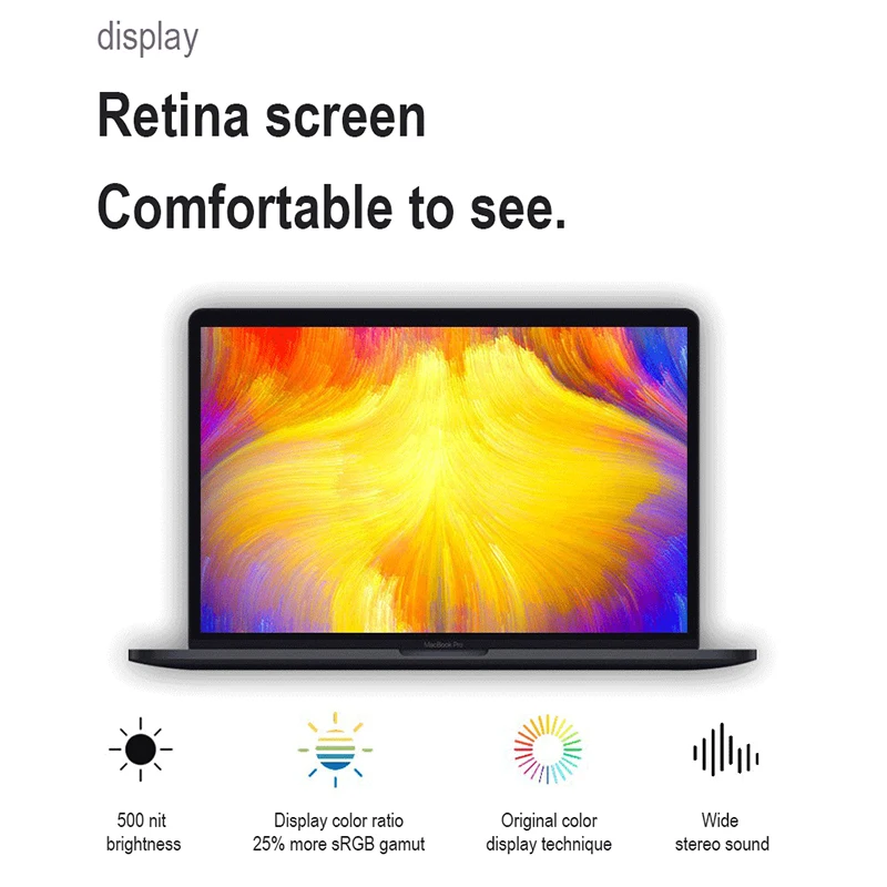 Рисунок 2 - MacBook Pro 5,5-дюймовый дисплей retina