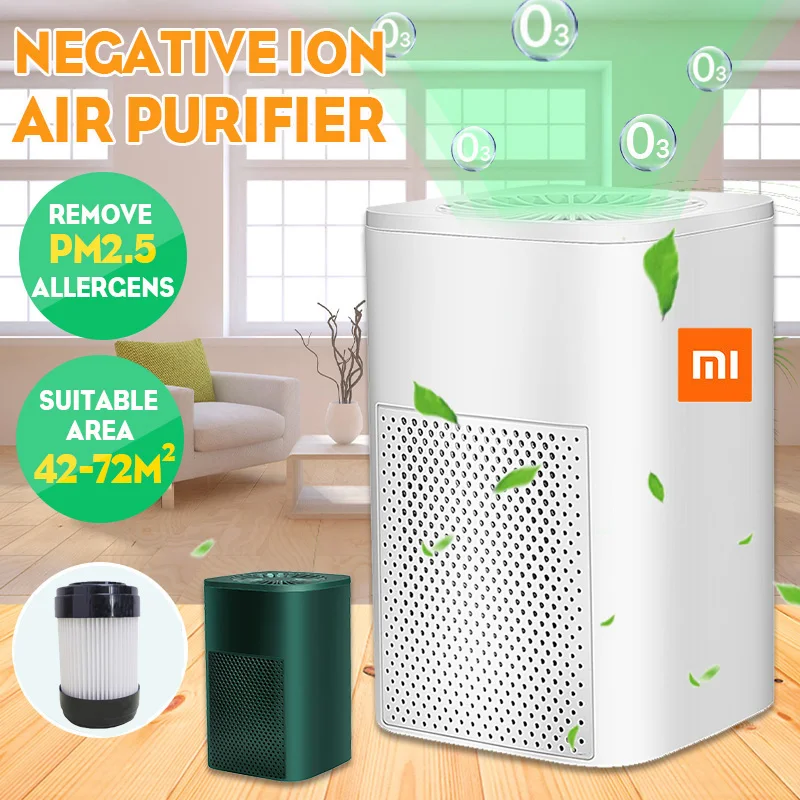 Xiaomi purificatore d'aria ionizzatore generatore deodorante USB Home Air  Cleaner rimuovi formaldeide PM2.5 fumo odore allergie animali domestici  capelli - AliExpress