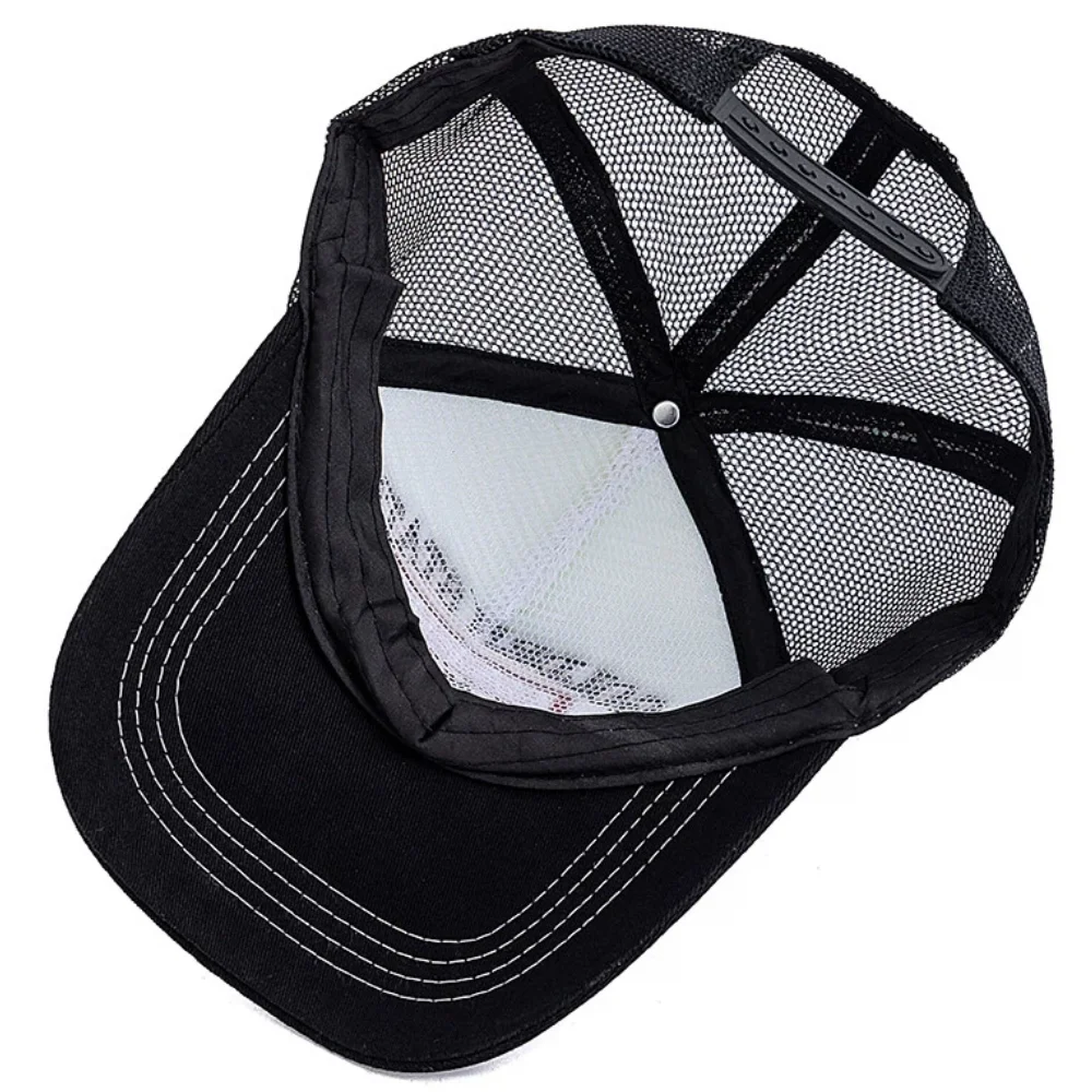 Heißer Verkauf Unisex Fashion Trucker Caps Golden State California Bestickte Mesh-Baseballkappe für Herren Damen Outdoor-Hüte und -Kappen – Detail 9