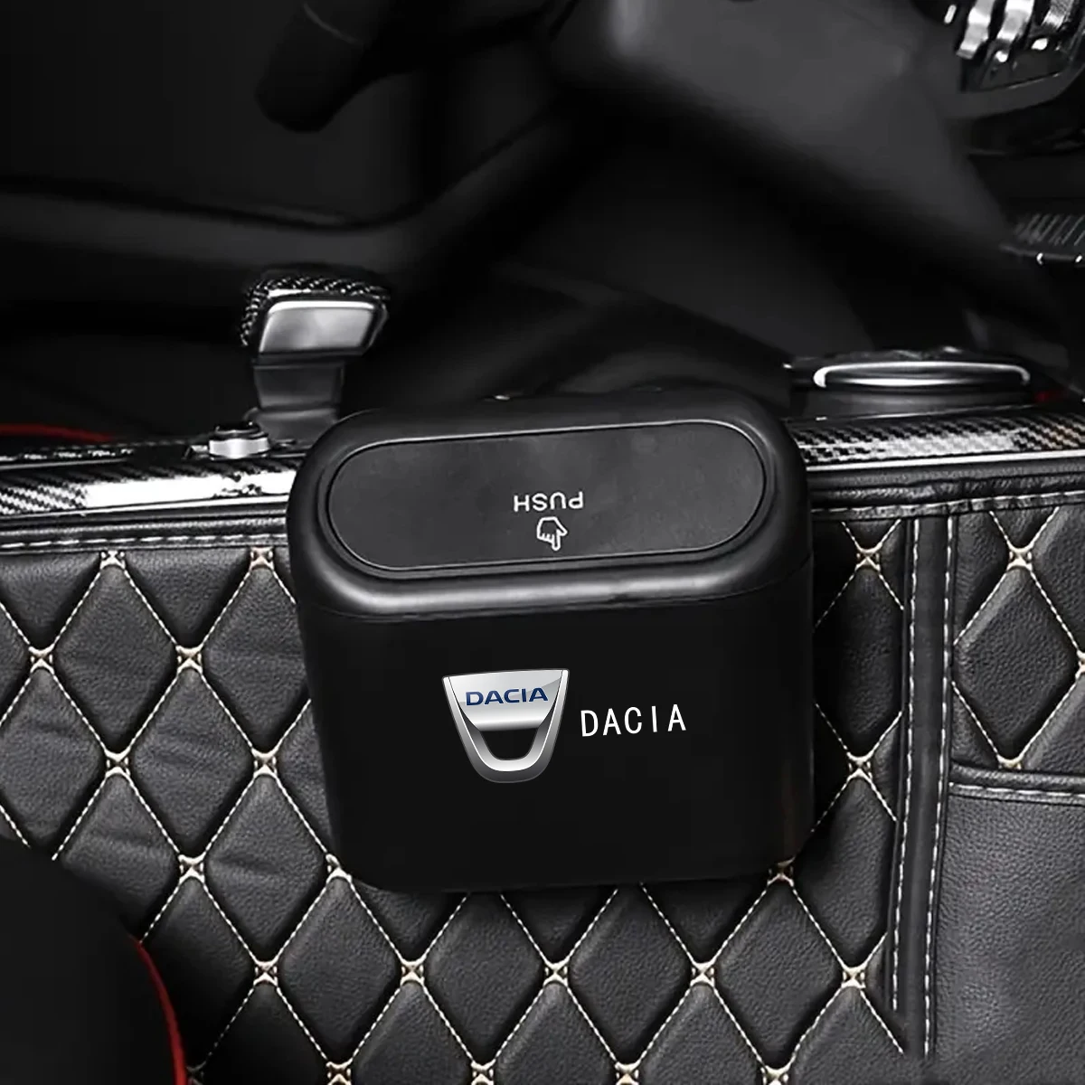 Portable Car Storage Box Car Trash Can Garbage Box Trash Bin For Dacia Duster Logan MCV Sandero Stepway Dokker Lodgy Accessories