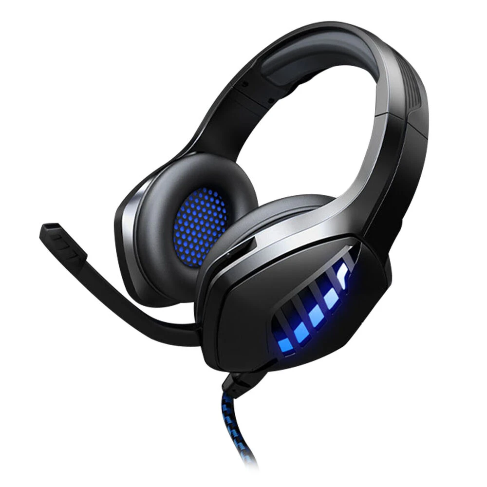 Wired Stereo Gaming Headset w/ Mic RGB LED Light PC Laptop Over Ear  Headphones| | - AliExpress