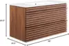 Render 36" Wall-Mount Bathroom Vanity in Walnut White 2