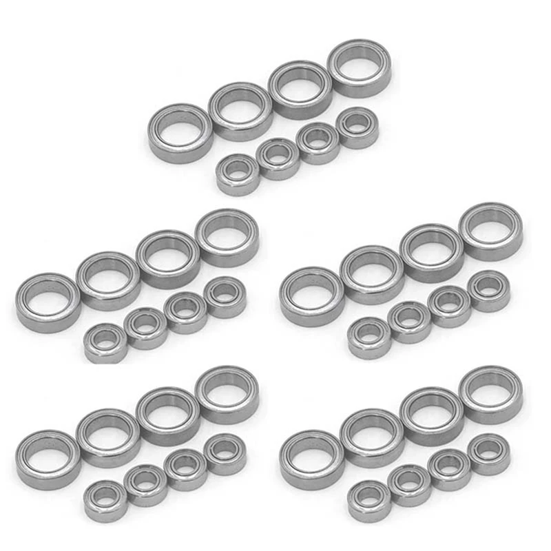 

40Pcs Ball Bearings 4X8x3mm 8X12X3.5Mm For HSP Himoto E18 Wltoys 1/18 RC Car Spare Parts A949 A959 A969 A979 A959-B