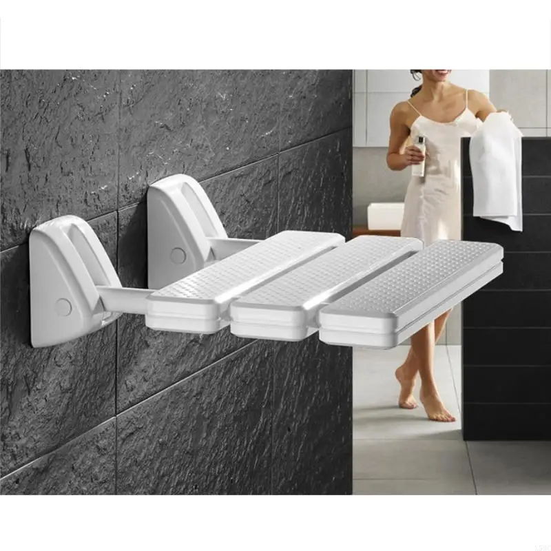 Wall Mounted Shower for Seat Bathroom Shower Folding for Seat Folding Beach Bath Stool Toilet Chair
