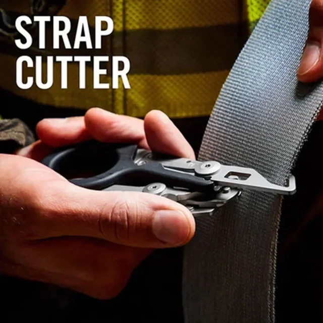 6 In1 Foldable Medical Emergency Response Scissor Shear First Aid Kit Scissors Outdoor Survival EDC Tool Or sheath Accessory ﻿ 4