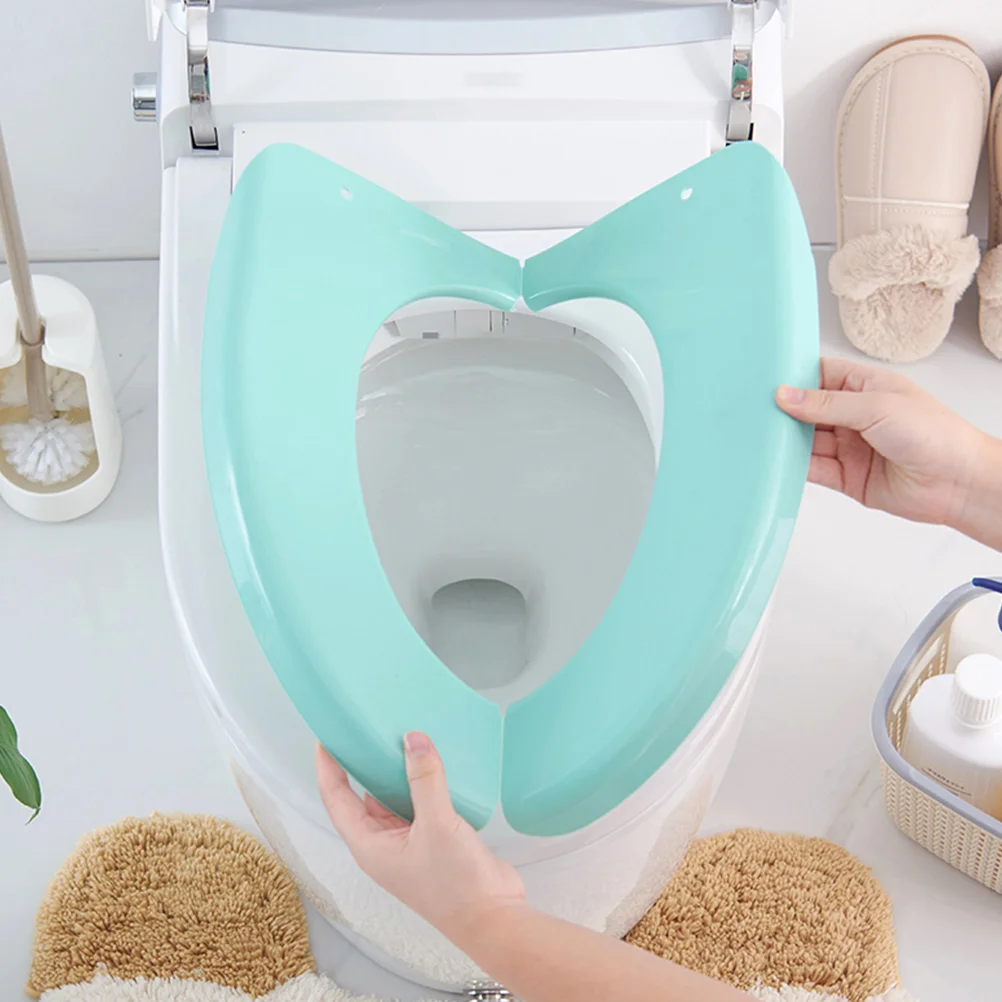 Folding Toilet Seat Foldable Car Potty Training Cover Bedpan Travel Portable Toddler Lid 4