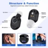 Invisible Hearing Aids Mini Aids for Elderly Adjustable Volume Deaf  Mini Sound Amplifier 1