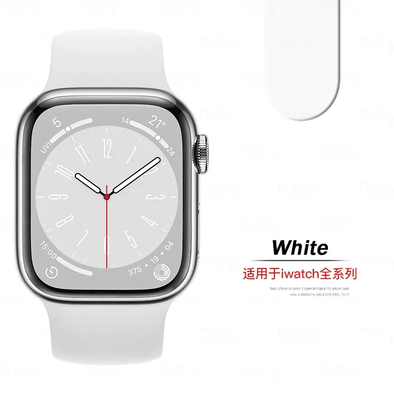 Premium Silicone Sport Band for Apple Watch - Durable & Comfortable Bracelet