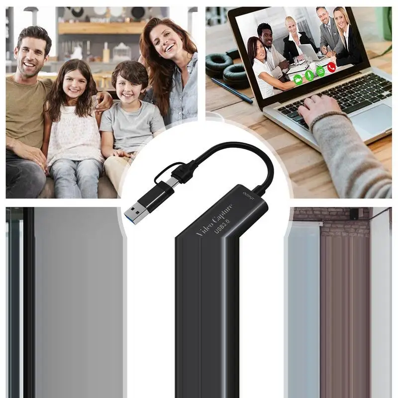 휴대용 비디오 녹음기, 오디오 비디오 녹화 카드, 견고한 범용 USB 3.0 캡처 장치, 안정적인 1080p