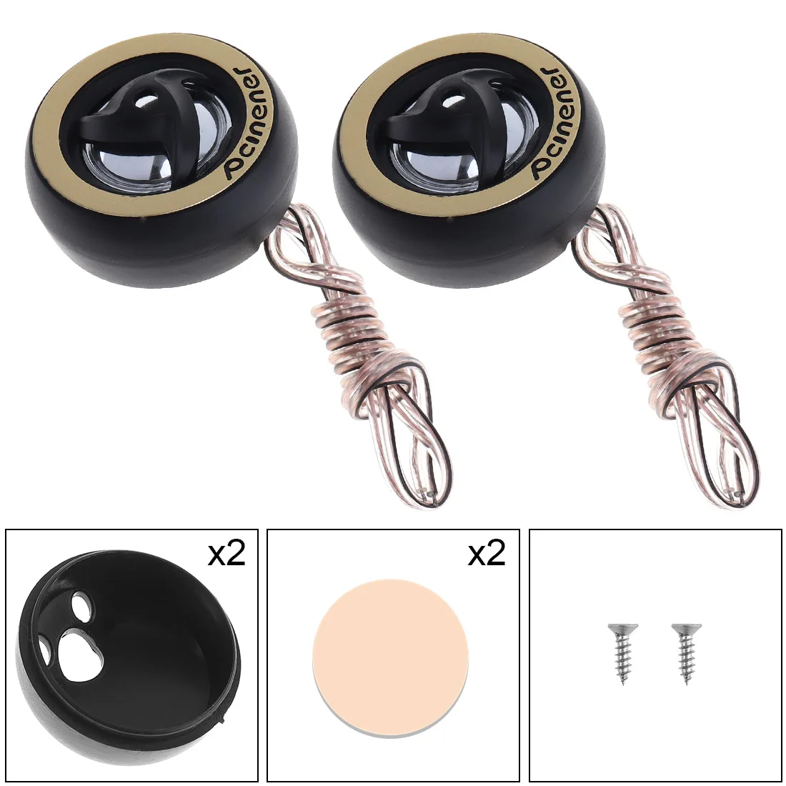 2Pcs 150W T250 Car Horn Dome Tweeter Audio Altoparlante Car Stereo Treble Speaker Per Auto