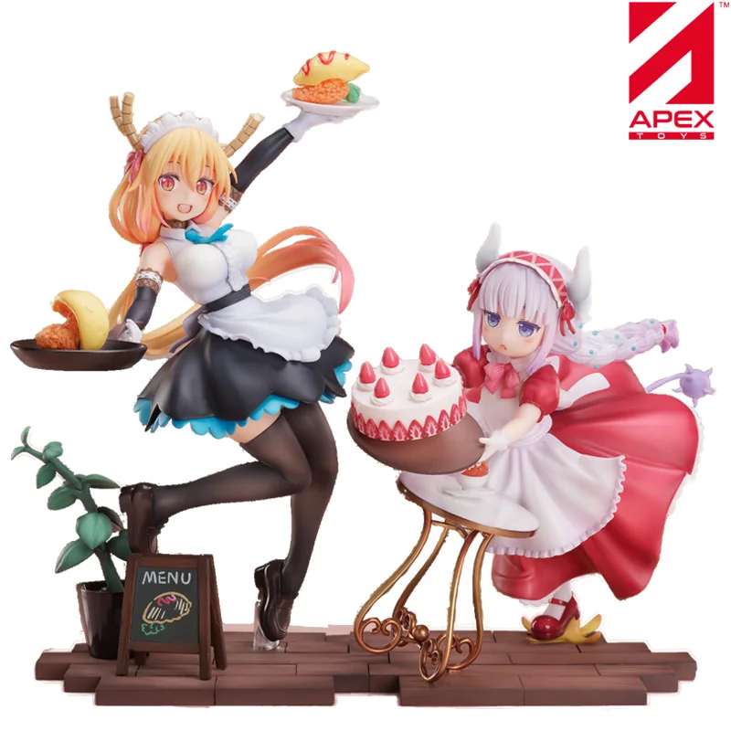 APEX TOYS 小林さんちのメイドラゴン カンナ トール メイドカフェver Amazon.co.jp: APEX TOYS 小林さんちのメイドラゴンS カンナ & トール