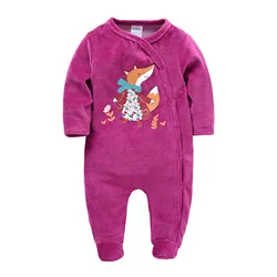 Unisex Newborn Baby Winter Clothes Rompers Baby Boy Girl Jumpsuits Infant Clothing roupas infantis menino Baby Overall Costumes