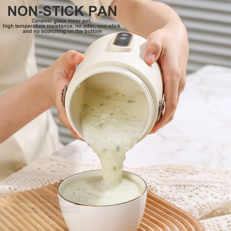 mini panela quente portatil com alca de couro domestico 220v 600ml 02