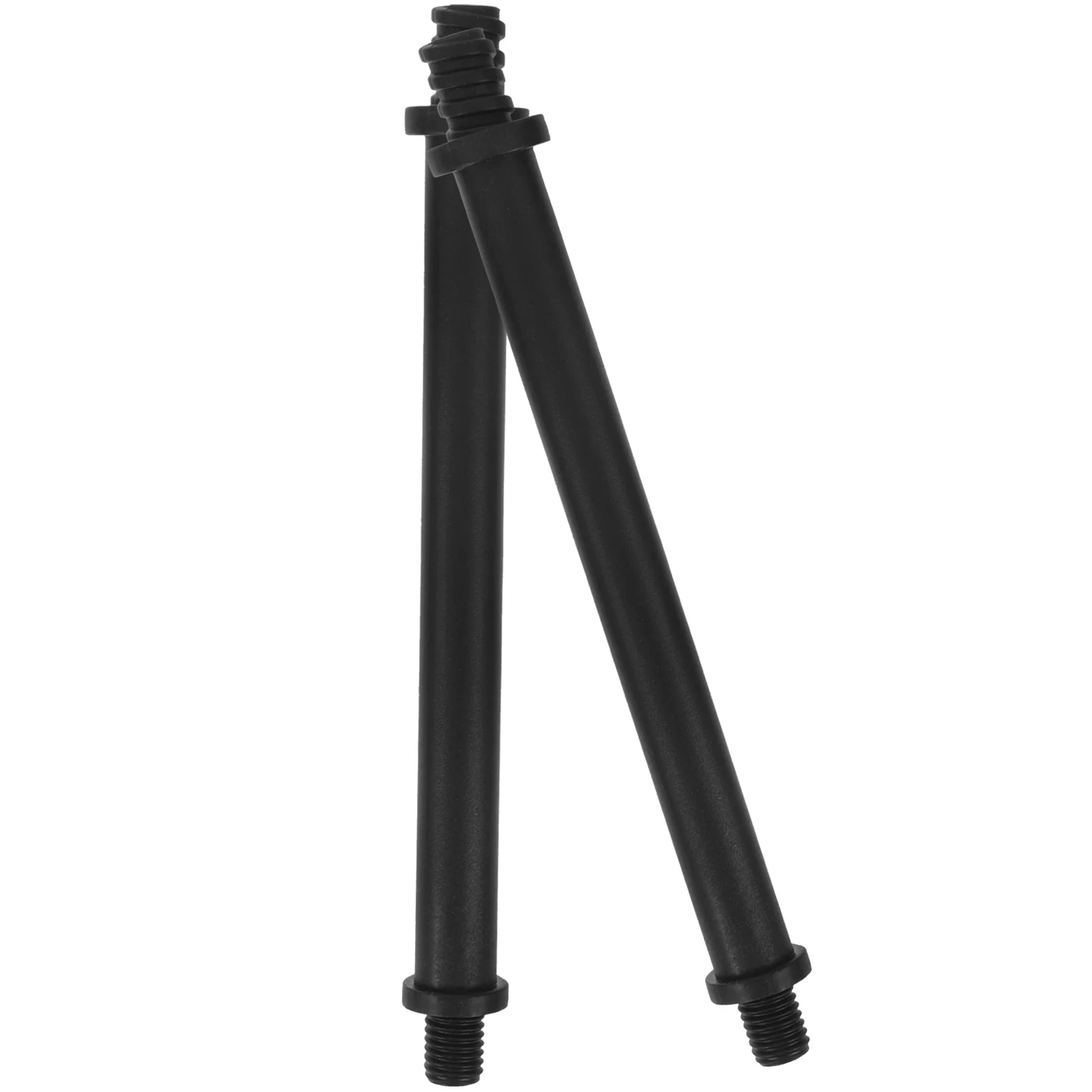 2Pcs Toilet Brush Plastic Rod Durable Handle Connectors Bathroom Fixture Replacement Parts Black Heads Easy Installation Toilet