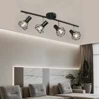 Foldable Led Track Lights Surface Mounted Spotlights Adjustable Angle Track Lighting Spot Lights for Home Kitchen Store 2