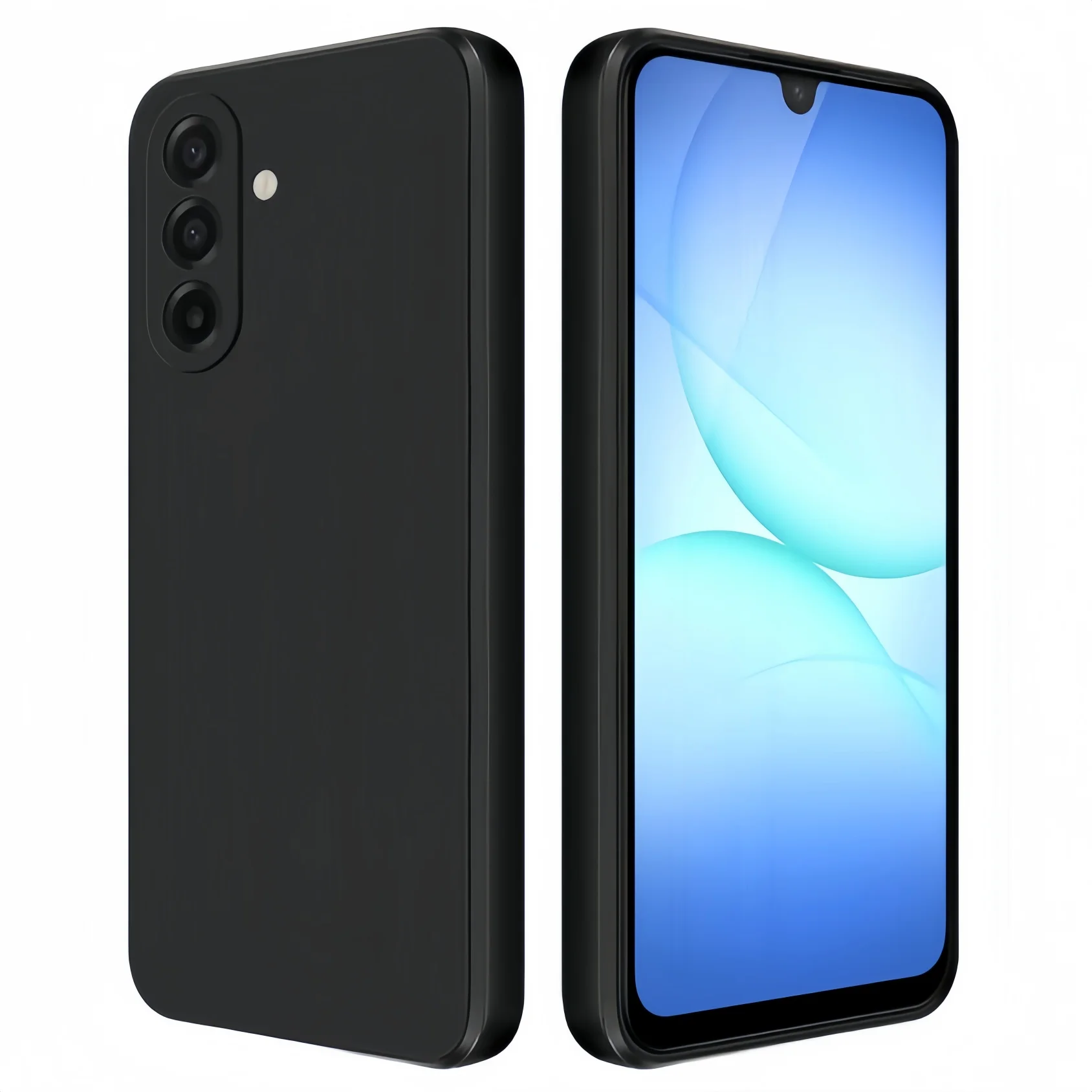 Noble Fashion Shockproof Protective Liquid Silicone Case - Solid Color Design