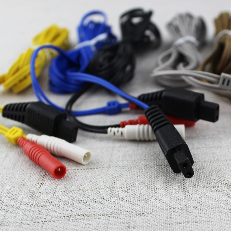 3pcs/6pcs/lot Therapy cable parts for SDZ-II SDZ-III SDZ-IIB Electrical nerve muscle stimulator
