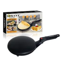 Electric Pancake Maker, Kitchen Appliance Chef Pancakes, Instant Heating Spring Roll Pastry Frying Pan 1