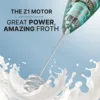 Electric Milk Frother Handheld Milk Frothers Wand Drink Mixer for Coffee Milk Foamer for Cappuccino Frappe Matcha Creamer PH313 6