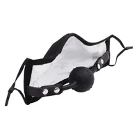 Maske Plug Slave Spiele Bondage Ausrüstung Bdsm Dildo Offenen Mund Knebel Deepthroat Oral Plug Mund Ball Spaß Sex Spielzeug Erwachsene Sexy 3