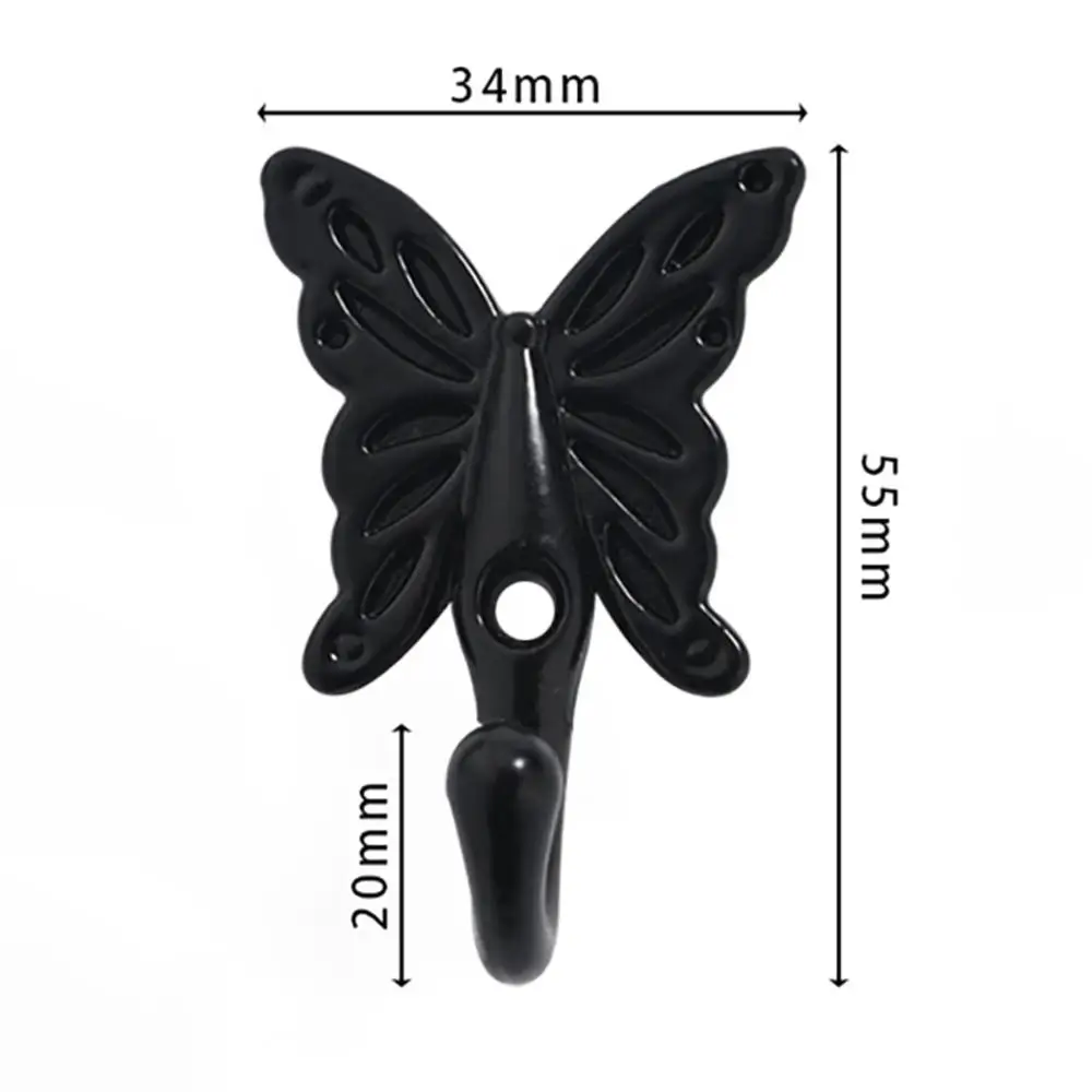 1/2Pcs Wall Hooks Decorative Vintage Heavy Duty Wall Coat Hooks Fashion Cast Iron Retro Rustic Hanger Umbrella Key Hook wall mount hooks,multi purpose hooks,wall organizer hook,metal hook,antique hooks