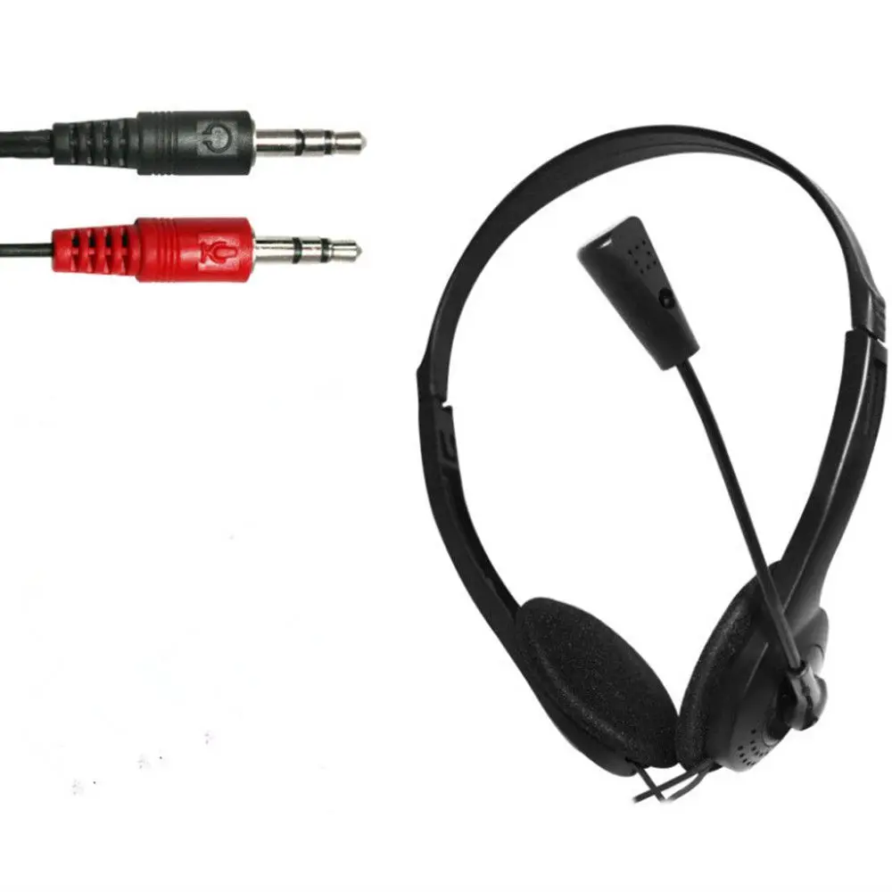 3,5 mm con microfono per computer portatile Cuffie cablate Cuffie stereo - Image 5