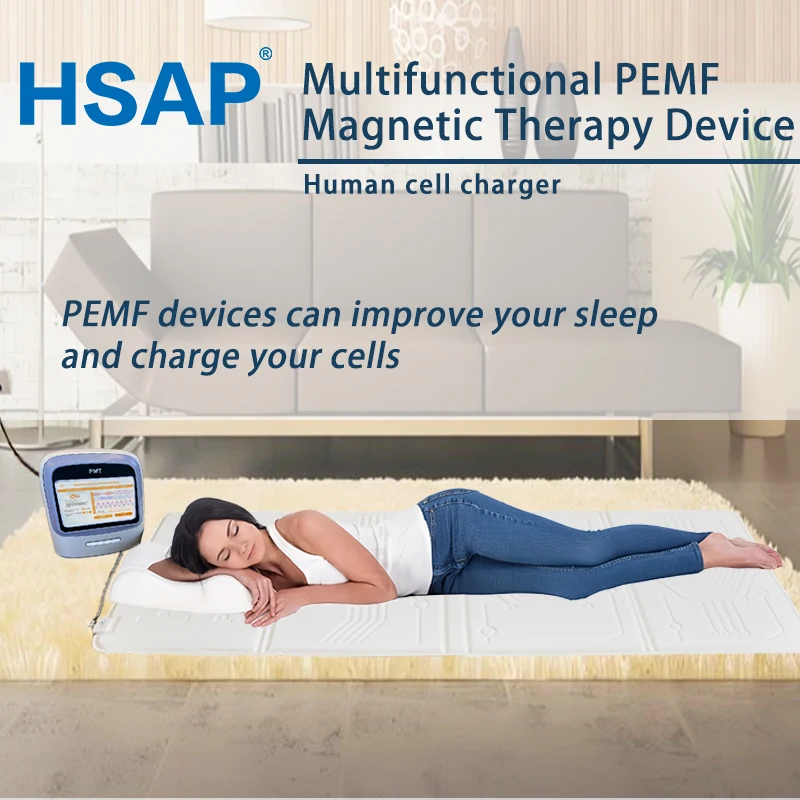 Portable home type Sleep therapy apparatus human body pain relief machine multi-functional PEMF magnetic therapy device