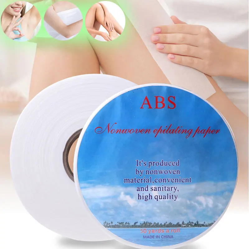 Rapid Effective Wax Strips for Hair Removal 100 Yards Long Lasting Depilation Safe Natural Wax Paper For Legs/Bikini/Arm/Neck