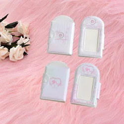Square Cartoon Photo Album with 32 Slots - Sweet Design Card Holder and Collector's Book (B)