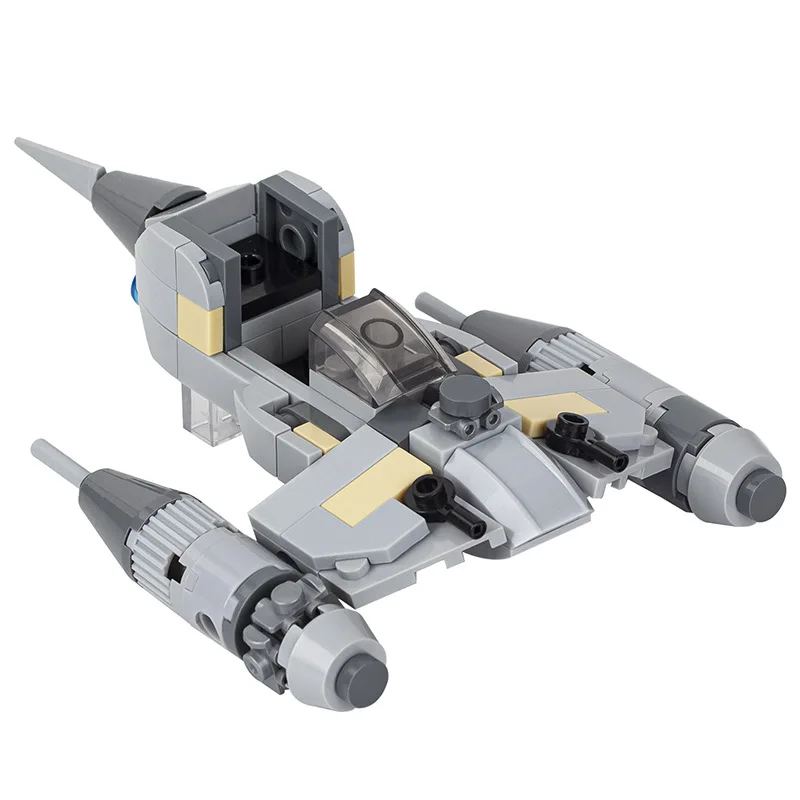 

Конструктор Мини-истребитель Jet MOC 2029, современная модель военного воздушного автомобиля, креативная коллекция фильмов, кирпичи, игрушка, подарок для мальчиков и детей