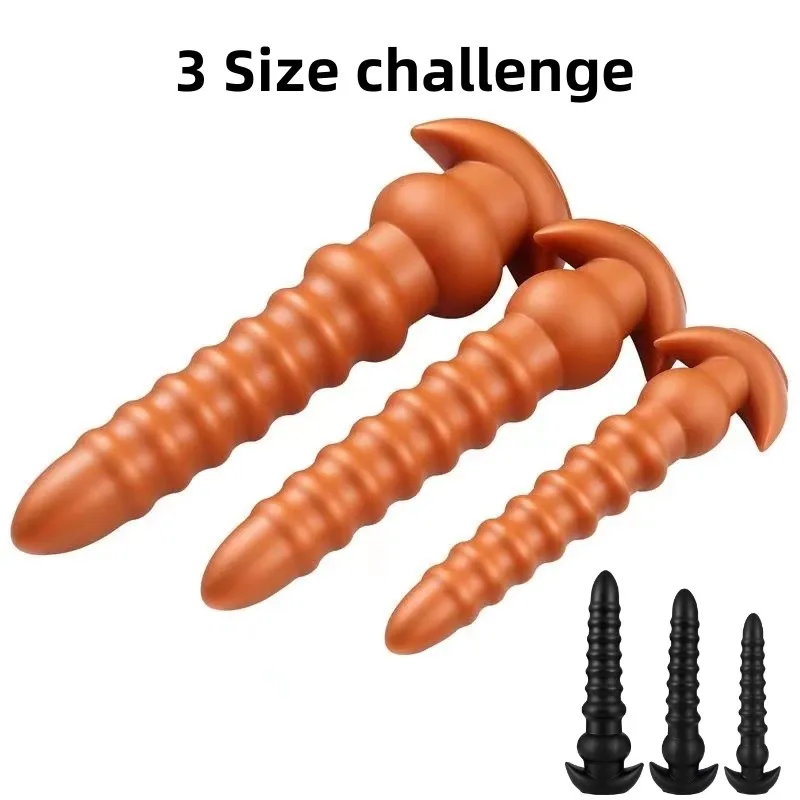 Huge Anal Long Dildo Soft Anal Butt Plug For Woman Piss Plugs 3Size Big Plugs For Woman Anal Dildo Xxl Gay Sex Shop Adult Toys