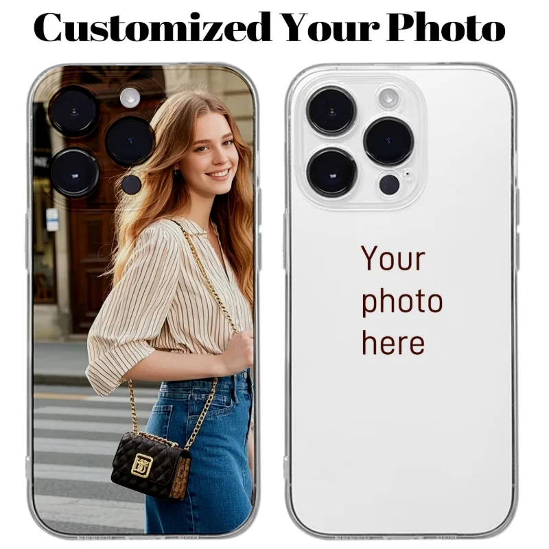 Personalized Custom Photo Transparent TPU Phone Case