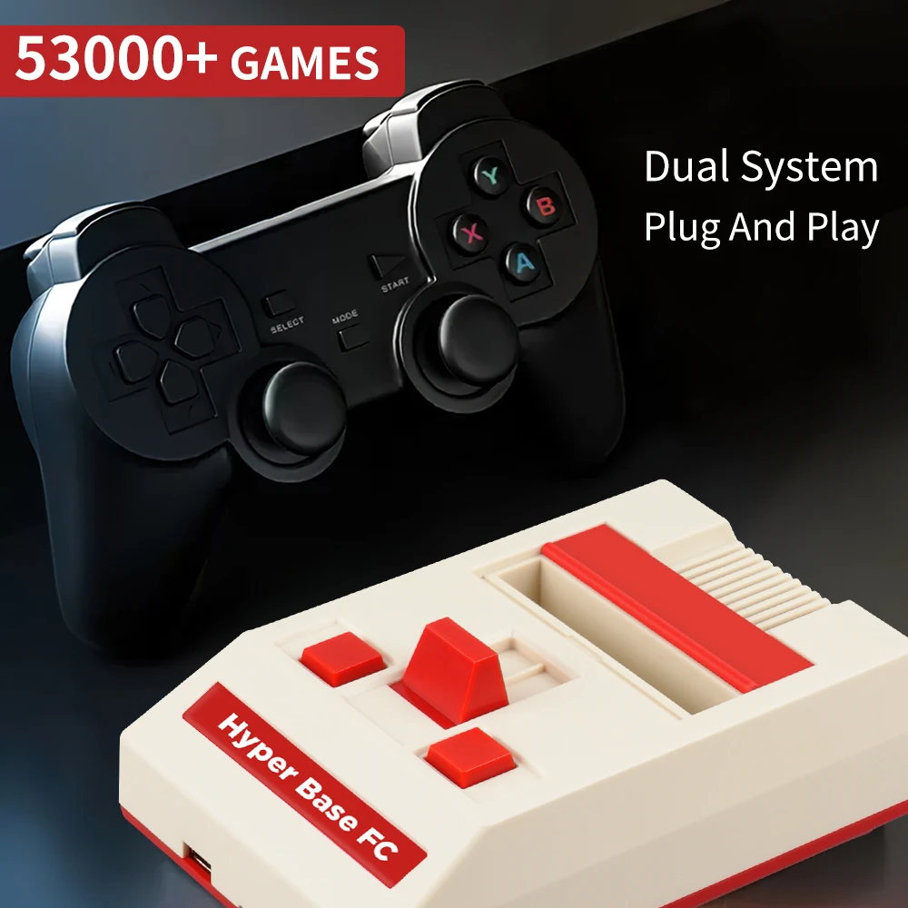 4k Retro Video Game Consoles With 53000 Games For Psp/ps1/n64/snes