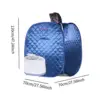 Folding Steam Sauna Tent US Plug Folded SPA Sauna Room for Hotel Gift Travel 6