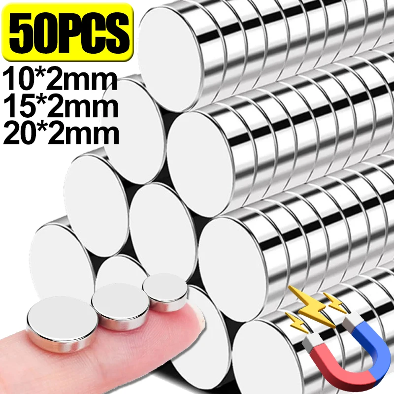 Strong Magnets Tiny Neodymium Magnetic Disc Mini Cylinder Magnets for Whiteboard Fridge DIY Craft School Office Powerful Magnets