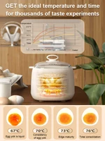 Electric Egg Steamer Household Mini Electric Egg Maker Automatic Power Off Egg Boiler Multifunctional Egg Boiler Power Off 2