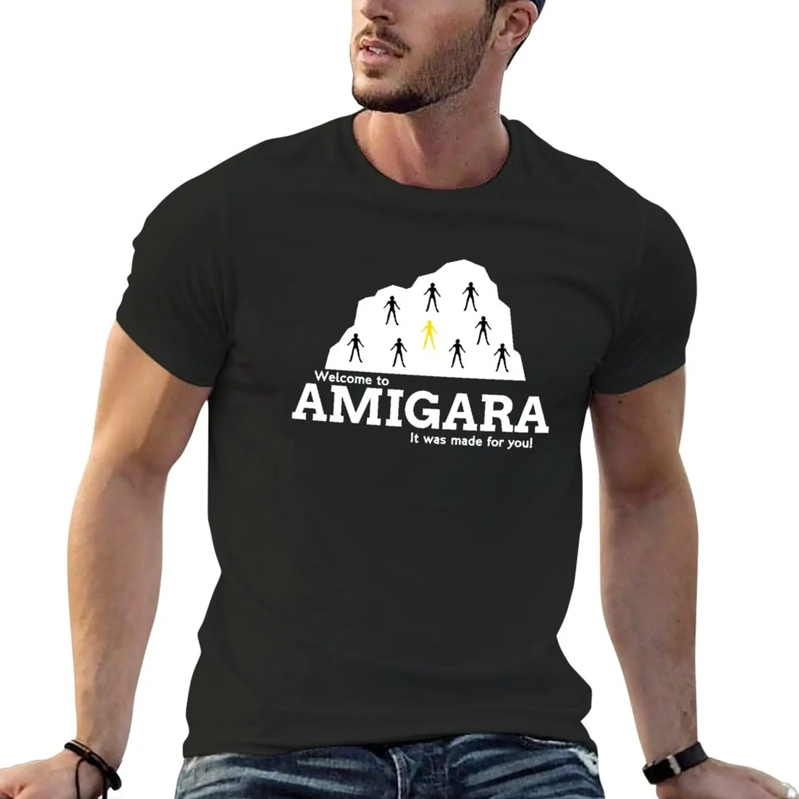 

Amigara Tourism T-Shirt heavyweights cute clothes animal prinfor boys mens white t shirts