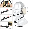 WADSN Wiress Version Comt Headset C3 Headphood Microphone PTT Cable Nylon Version Hunting Shotting Earphone Adapter 7.0 Plug New 3