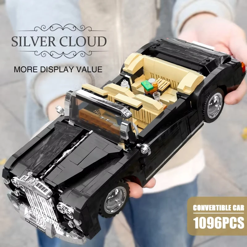 Mould King 10006 1964 Rolls-Royce Silver Cloud view 3