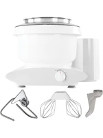 Bosch Universal Plus Stand Mixer 500 Watt, 6.5 Quarts with Wire Whips, Dough Hook &  Dough Hook Extender Bundle 1
